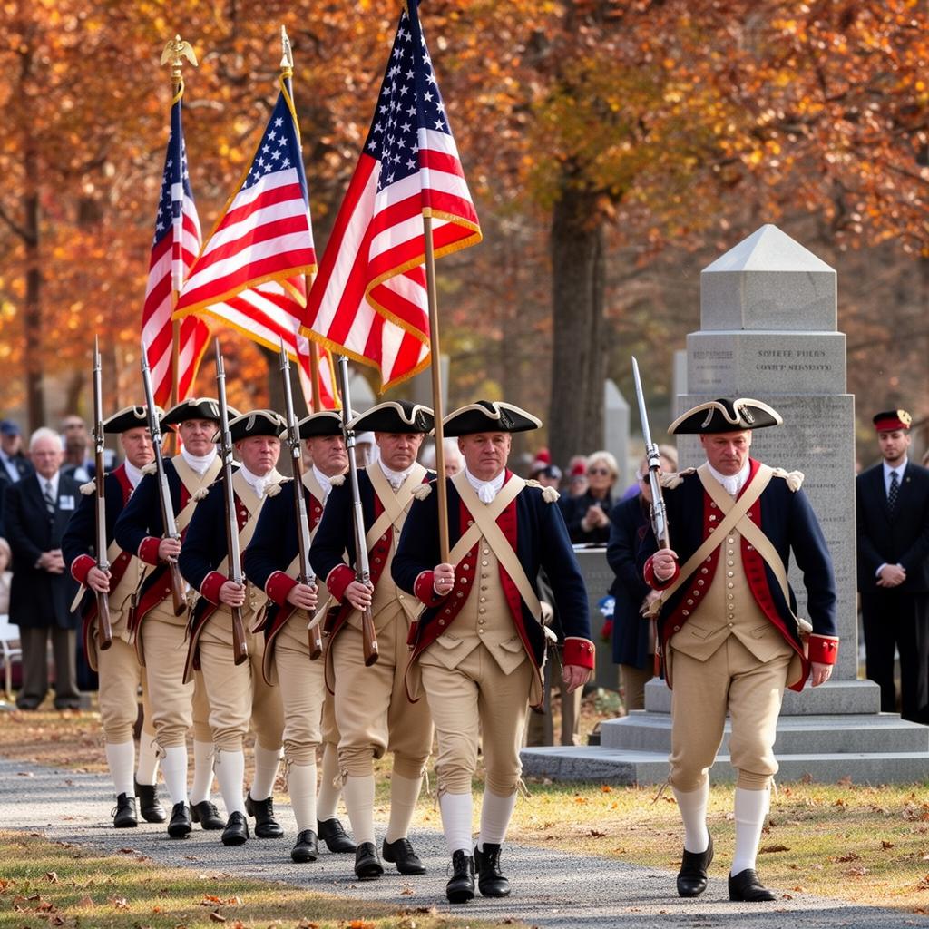 SAR Color Guard at a commemorative ceremony