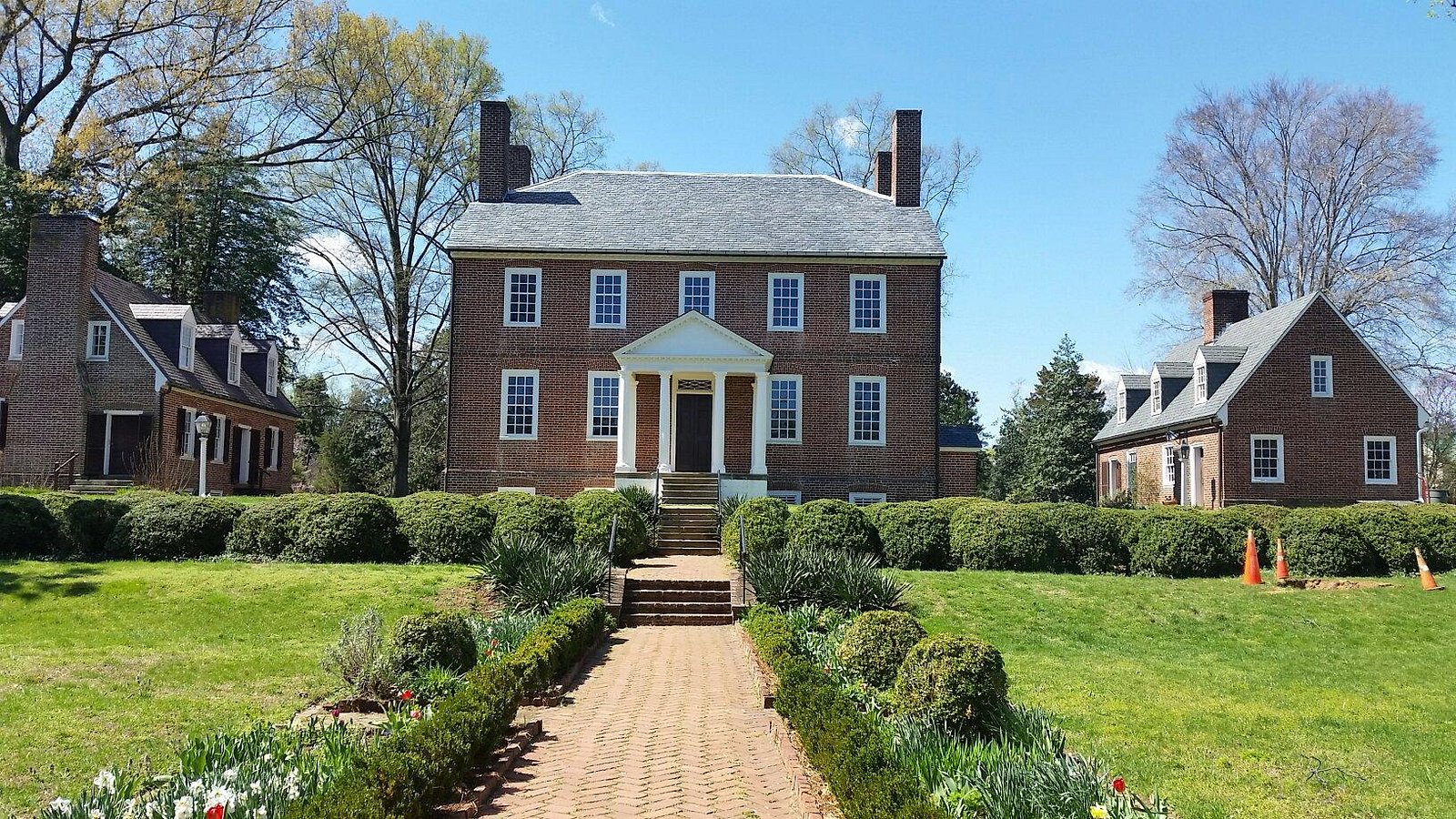 Kenmore Plantation, historic home of Fielding Lewis in Fredericksburg, Virginia